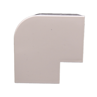 Esquinero Exterior Color Blanco de PVC Auto Axtinguible, Para Canaleta TMK-4577 (5510-02001)