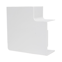 Sección en "L" Color Blanco de PVC Auto Extinguible, Para Canaleta TMK-4577 (5530-02001)
