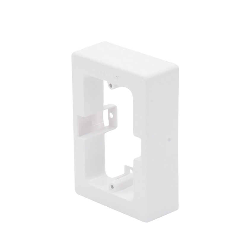 Caja Sin Fondo Universal, Color Blanco de PVC Auto Extinguible (7900-02002)