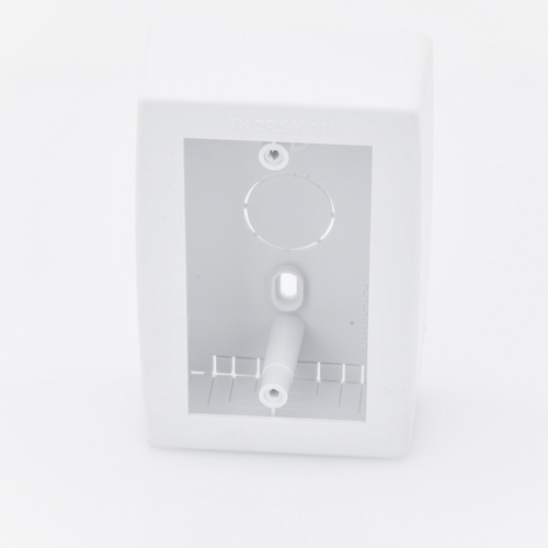 Caja de Registro Universal, Color Blanco de PVC Auto Extinguible (7902-02001)