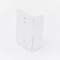 Caja de Registro Universal, Color Blanco de PVC Auto Extinguible (7902-02001)