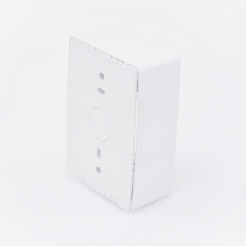 Caja de Registro Universal, Color Blanco de PVC Auto Extinguible (7902-02001)