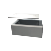 Kit de Caja TMKS1 con THAPA Ciega Incluida Color Blanco (7902-02002)