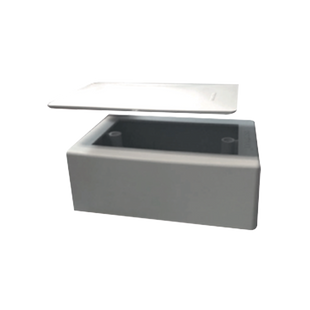 Kit de Caja TMKS1 con THAPA Ciega Incluida Color Blanco (7902-02002)