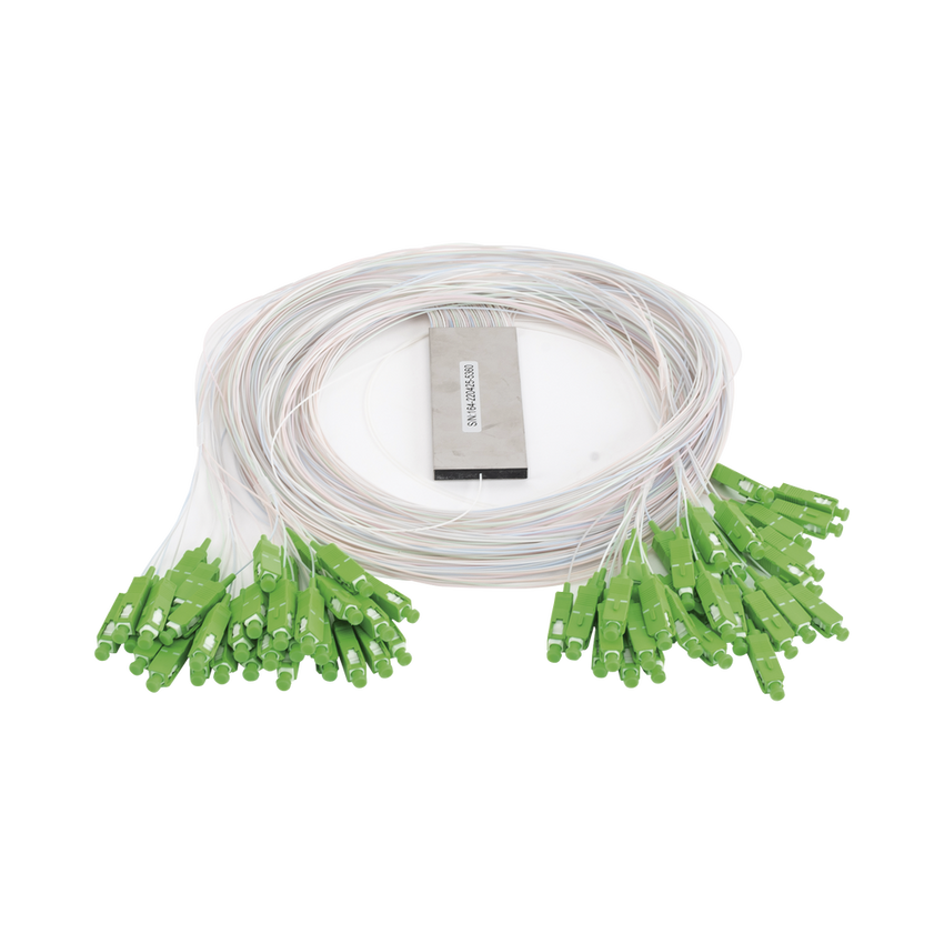 Splitter (Divisor Óptico) tipo PLC, 1x64, conectores SC/APC
