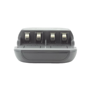 Cargador Rápido 2 Bahías / Baterías Ni-MH 9V / Cable USB Incluido / Adaptador de Corriente NO Incluido / Color Negro