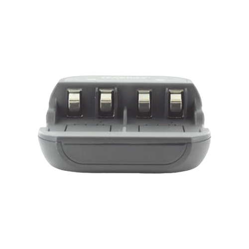 Cargador Rápido 2 Bahías / Baterías Ni-MH 9V / Cable USB Incluido / Adaptador de Corriente NO Incluido / Color Negro