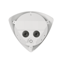 Cámara IP Antivandálica 5MP para Esquina / Lente 2.3 mm 131° / H.265 & WiseStream II / IP66 IP6K9K IK10