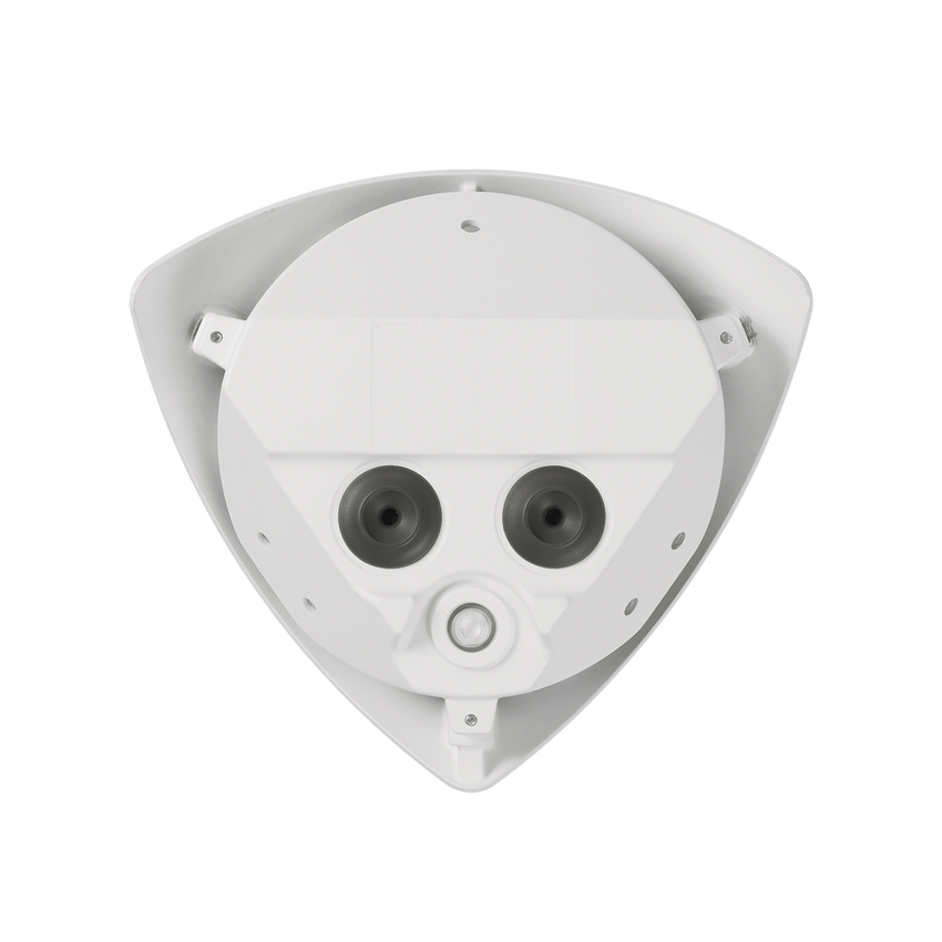 Cámara IP Antivandálica 5MP para Esquina / Lente 2.3 mm 131° / H.265 & WiseStream II / IP66 IP6K9K IK10