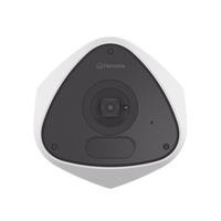 Cámara IP Antivandálica 3MP para Esquina con IA / Lente 2.39 mm 128° / H.265 & WiseStream II / Exterior IP66 / IK10+ / PoE