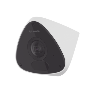 Cámara IP Antivandálica 3MP para Esquina con IA / Lente 2.39 mm 128° / H.265 & WiseStream II / Exterior IP66 / IK10+ / PoE