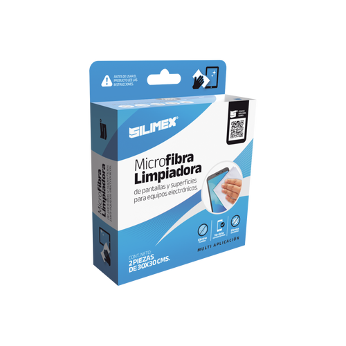 Toallitas Secas Electrostáticas de 30x30 cm, Especial para Limpiar Superfices Delicadas Sin Rayarlas (Paquete con 2 Piezas)