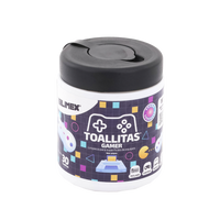 Toallitas Gamers, Excelente Opción Para Gamers Que Buscan Mantener Sus Consolas y Accesorios en Perfecto Estado, Libres de Suciedad y Protegidos Contra Bacterias