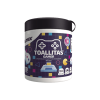 Toallitas Gamers, Excelente Opción Para Gamers que buscan Mantener sus Consolas y Accesorios en Perfecto Estado, Libres de Suciedad y Protegidos Contra Bacterias.