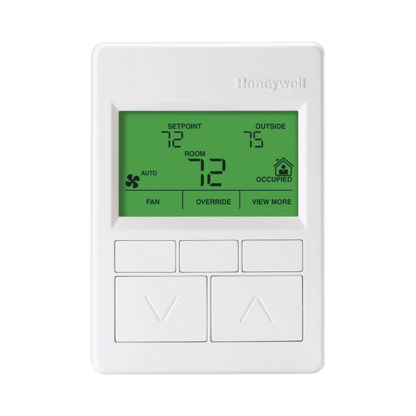 Sensor de temperatura y humedad para pared ZIO Plus LCD/SYLK , 2 hilos , proteccion por password  horarios programables