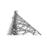 Torre Autosoportada. 50ft (15.24m) SuperTitan S500 Galvanizada (incluye anclaje)