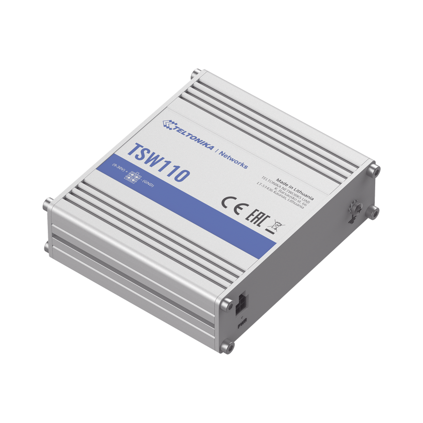 Switch Industrial No-Administrable 5 puertos Gigabit