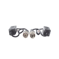 Kit de Transceptores (Baluns) para EXTERIOR TurboHD Hasta 4K HD-TVI / HD-CVI / AHD / CVBS / COAXITRON / AUDIO POR COAXITRON  / Menu OSD / CONECTORES 100% COBRE / Con Cable RF Blindado. Distancia de hasta 200 m en 4K. Calidad PREMIUM
