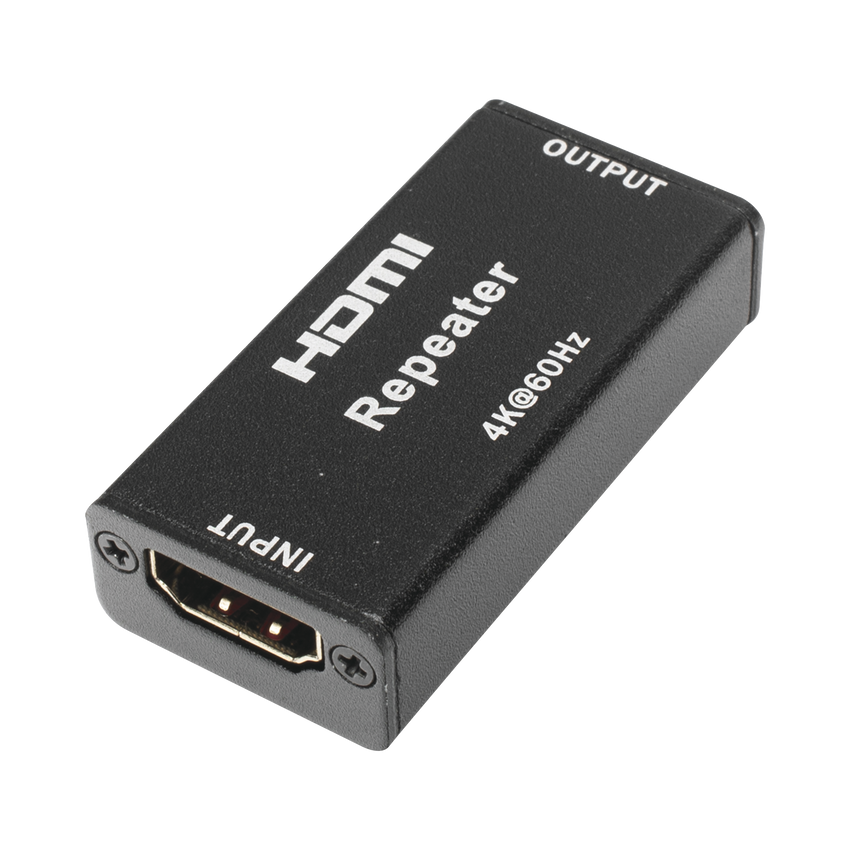 Adaptador HDMI para Amplificar o Repetir la señal de los cables HDMI (Booster) a una distancia de 40 metros / Soporta resoluciones  4K x 2K.