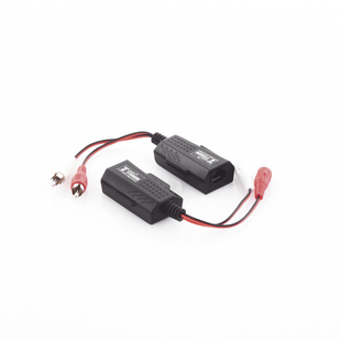 Balun Extensor de Audio Analogo Estereo RCA a RJ45 / Distancia 800 Metros (2625 Pies) / Cable CAT5-6 / Conector 100% Cobre / Protecci�n TVS, Calidad Premium