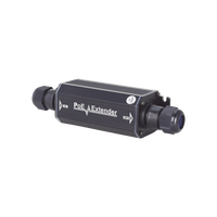 Extensor PoE / 100 Metros / Intemperie (IP66) /  60 Watts / 1 Puerto de Entrada  / 1 Puerto de Salida PoE / No requiere alimentación.