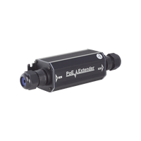 Extensor PoE / 100 Metros / Intemperie (IP66) /  60 Watts / 1 Puerto de Entrada  / 1 Puerto de Salida PoE / No requiere alimentación.