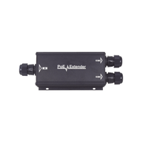 Extensor PoE/ 100 Metros / Intemperie (IP66) / 60 Watts / 1 puerto @ 2 salidas a 30 W  / No requiere fuente de alimentación adicional