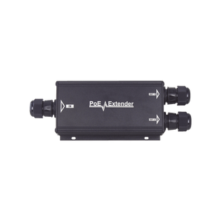 Extensor PoE/ 100 Metros / Intemperie (IP66) / 60 Watts / 1 puerto @ 2 salidas a 30 W  / No requiere fuente de alimentación adicional