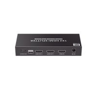 Splitter HDMI 1x2 | Velocidad de trasmisión 48 Gbps| Resolución 8k | Salida de audio| HDCP 2.3