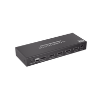Splitter HDMI 1X4 | Velocidad de trasmisión 48 Gbps| Resolución 8K | Salida de audio| HDCP 2.3