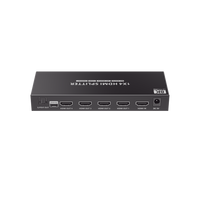 Splitter HDMI 1X4 | Velocidad de trasmisión 48 Gbps| Resolución 8K | Salida de audio| HDCP 2.3
