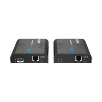 Kit extensor KVM (HDMI y USB) hasta 120 metros | Resolución 1080P @ 60 Hz | Soporta STP y UTP CAT6 | Soporta Switch Gigabit para control KVM múltiple | Soporta hasta 253 receptores | Transmite el Video y Controla tu DVR vía USB