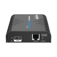 Receptor Compatible para Kits TT373KVM4.0 | Resolución 1080P @ 60 Hz | Soporta STP y UTP CAT6 | Control IR | Compatible con Switch Gigabit para control KVM múltiple.
