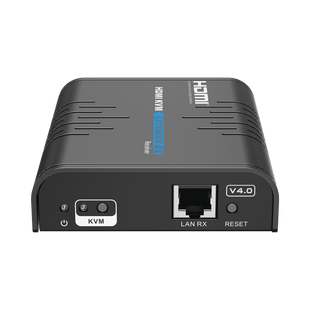 Receptor Compatible para Kits TT373KVM4.0 | Resolución 1080P @ 60 Hz | Soporta STP y UTP CAT6 | Control IR | Compatible con Switch Gigabit para control KVM múltiple.