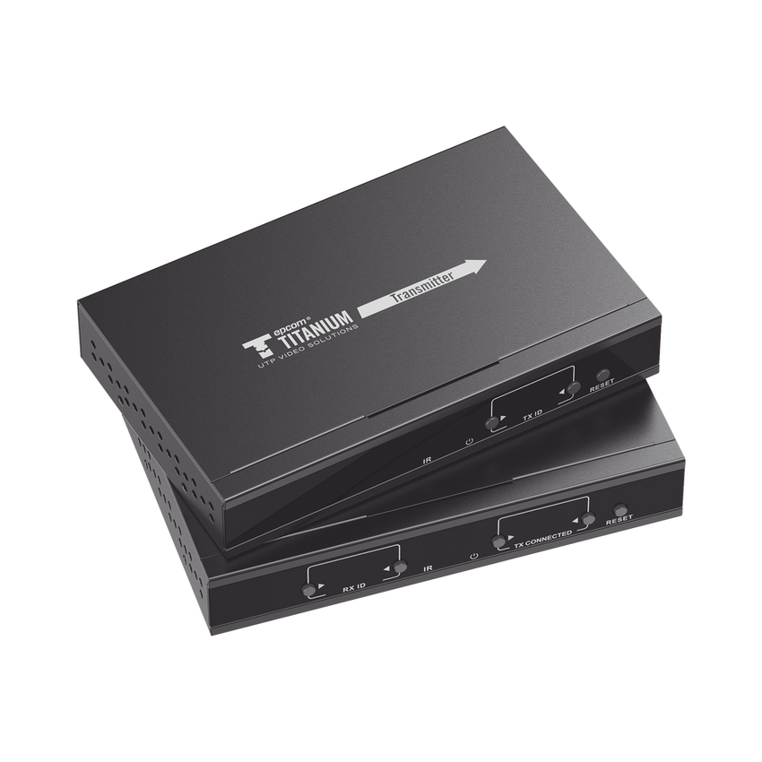 Kit Extensor MATRICIAL HDMI para distancias de 120 metros | Resolución 1080P @ 60Hz | Cat6 | Soporta 100 TX de entrada e Ilimitados RX en la salida | Control por PC, Control Remoto y Botón | Compatible con Switch IGMP.