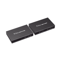 Kit Extensor MATRICIAL HDMI para distancias de 120 metros | Resolución 1080P @ 60Hz | Cat6 | Soporta 100 TX de entrada e Ilimitados RX en la salida | Control por PC, Control Remoto y Botón | Compatible con Switch IGMP.