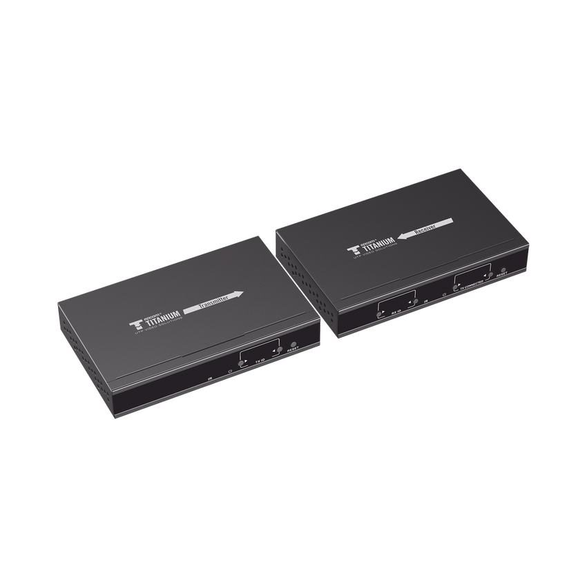 Kit Extensor MATRICIAL HDMI para distancias de 120 metros | Resolución 1080P @ 60Hz | Cat6 | Soporta 100 TX de entrada e Ilimitados RX en la salida | Control por PC, Control Remoto y Botón | Compatible con Switch IGMP.
