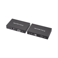 Kit Extensor MATRICIAL HDMI para distancias de 120 metros | Resolución 1080P @ 60Hz | Cat6 | Soporta 100 TX de entrada e Ilimitados RX en la salida | Control por PC, Control Remoto y Botón | Compatible con Switch IGMP.