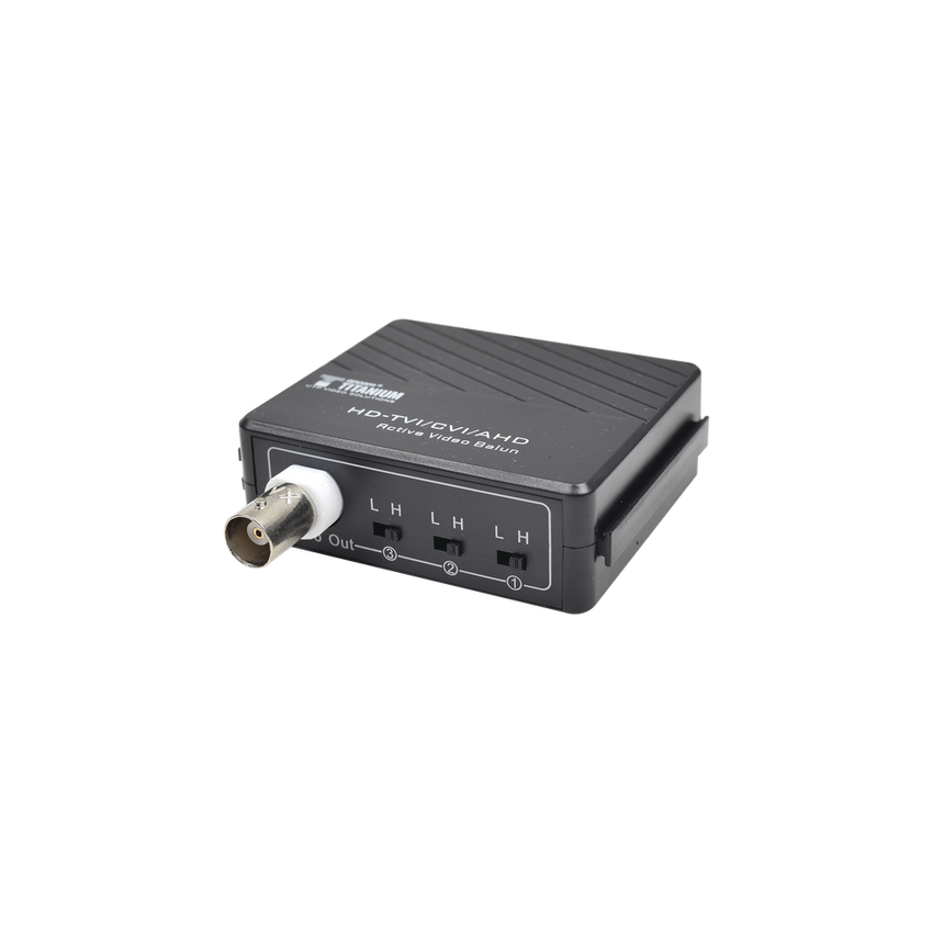 (TRANSCEPTOR) RECEPTOR DE VIDEO ACTIVO DE LARGO ALCANCE /  400 Metros con RECEPTOR ACTIVO TT4501T / Resolución 2 MP / Compatible con cámaras HD-TVI/CVI/AHD/CVBS / Protección Interconstruida contra sobretensión.