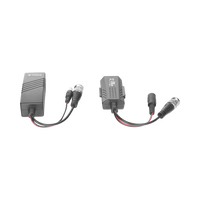 Kit de transceptores activos TURBO HD. Convierte 36/24 Vcc a 12 Vcc regulados, a través de cable  UTP Cat5e / 6. Transmision de 200 m (Revisar tabla de resoluciones )