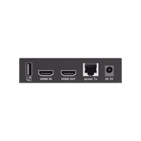 Kit Extensor KVM (HDMI y USB) hasta 120 metros | Transmite el Video y Controla tu DVR vía USB a distancia | Soporta resolución 4K @60Hz | Cat 6, 6a y 7 | Salida Loop en el Tx para visualización local