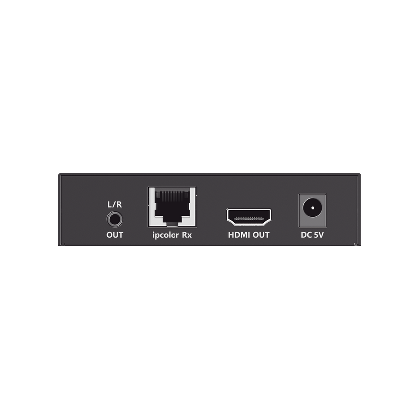Kit Extensor KVM (HDMI y USB) hasta 120 metros | Transmite el Video y Controla tu DVR vía USB a distancia | Soporta resolución 4K @60Hz | Cat 6, 6a y 7 | Salida Loop en el Tx para visualización local