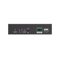 Kit Extensor KVM (HDMI y USB) hasta 120 metros | Transmite el Video y Controla tu DVR vía USB a distancia | Soporta resolución 4K @60Hz | Cat 6, 6a y 7 | Salida Loop en el Tx para visualización local