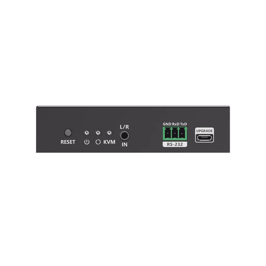 Kit Extensor KVM (HDMI y USB) hasta 120 metros | Transmite el Video y Controla tu DVR vía USB a distancia | Soporta resolución 4K @60Hz | Cat 6, 6a y 7 | Salida Loop en el Tx para visualización local