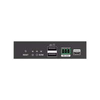 Kit Extensor KVM (HDMI y USB) hasta 120 metros | Transmite el Video y Controla tu DVR vía USB a distancia | Soporta resolución 4K @60Hz | Cat 6, 6a y 7 | Salida Loop en el Tx para visualización local