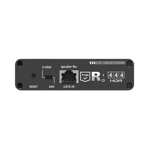 Receptor Compatible para Kits TT- 676 / 4K@60Hz con IR / Distancia de 70 Metros / Conexión en Cascada de hasta 10 Receptores con TT676.