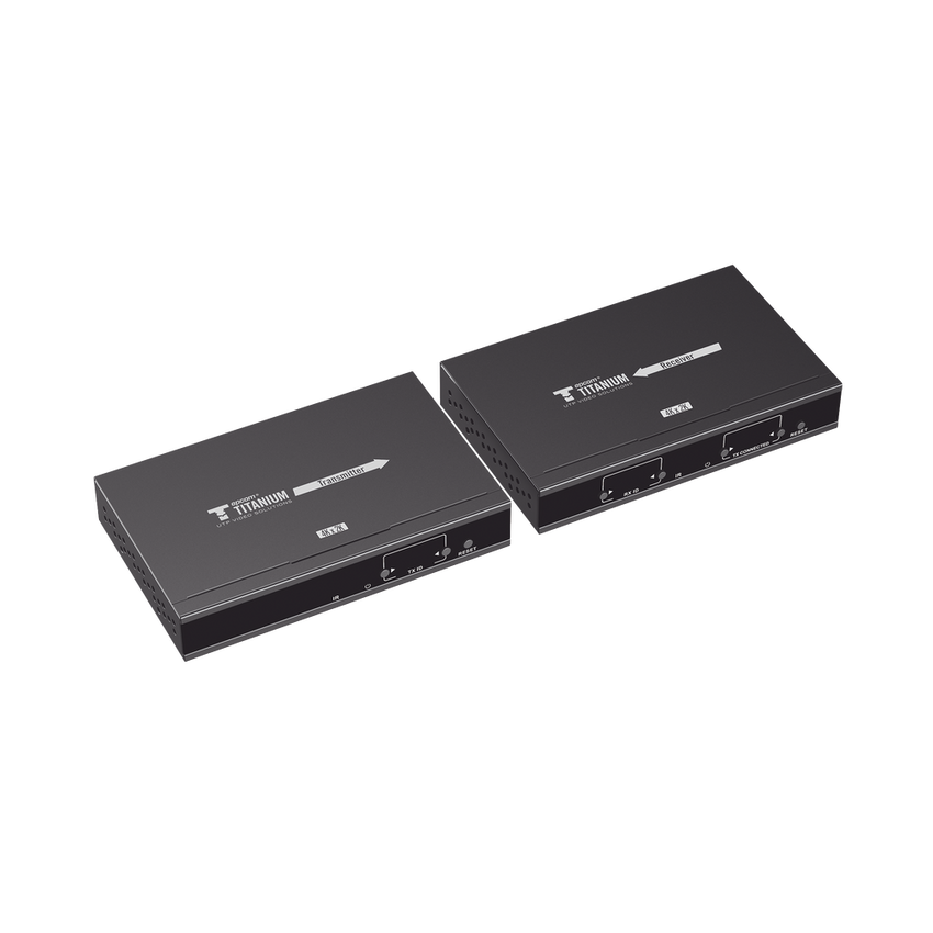 Kit Extensor MATRICIAL HDMI para distancias de 120 metros | Resolución 4K @ 30Hz | Cat6 | Soporta 100 TX de entrada e Ilimitados RX en la salida | Control por PC, Control Remoto y Botón | Compatible con Switch IGMP.