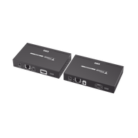 Kit Extensor MATRICIAL HDMI para distancias de 120 metros | Resolución 4K @ 30Hz | Cat6 | Soporta 100 TX de entrada e Ilimitados RX en la salida | Control por PC, Control Remoto y Botón | Compatible con Switch IGMP.