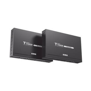 Kit Extensor MATRICIAL HDMI para distancias de 120 metros | Resolución 4K @ 30Hz | Cat6 | Soporta 100 TX de entrada e Ilimitados RX en la salida | Control por PC, Control Remoto y Botón | Compatible con Switch IGMP.