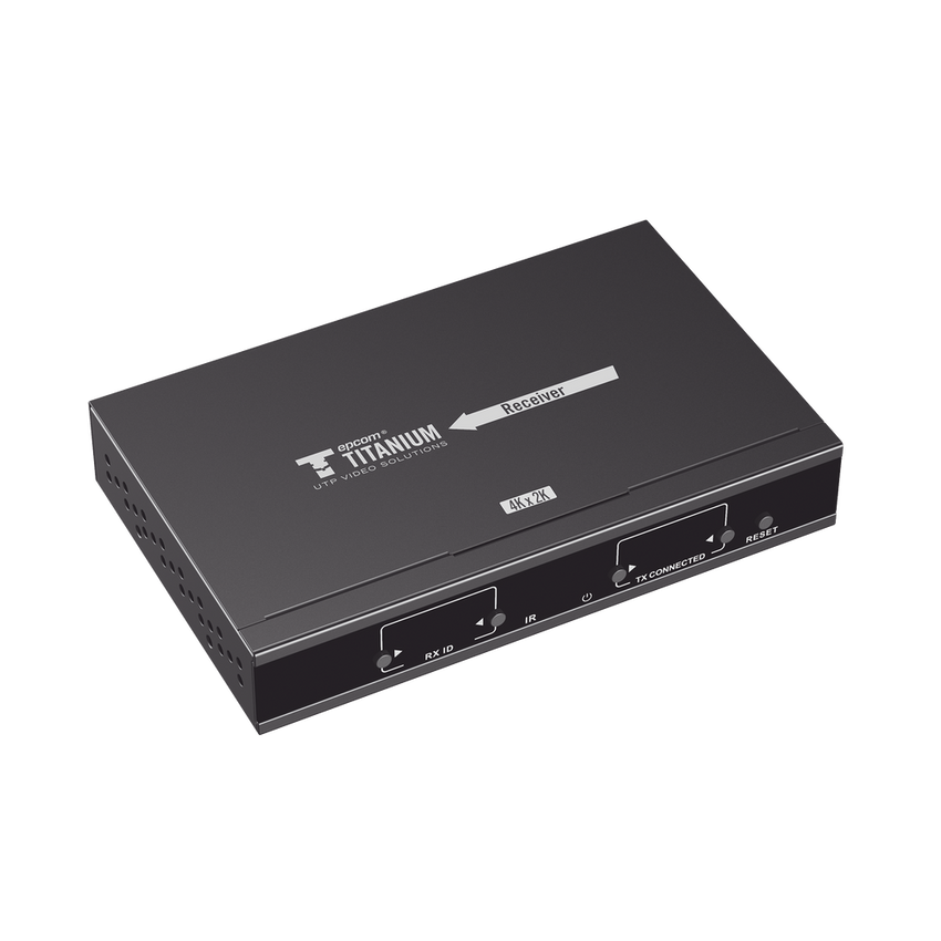 Receptor Compatible para Kit Matricial TT-683-MATRIX-4.0 | Resolución 4K@30Hz | Cat6 | Control IR | Compatible con Switch IGMP (Solo para transmisor versión 4.0).